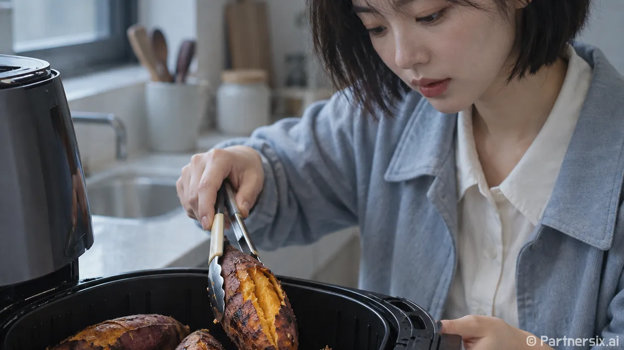 고구마 에어프라이어 요리 촉촉하게 만드는 방법
