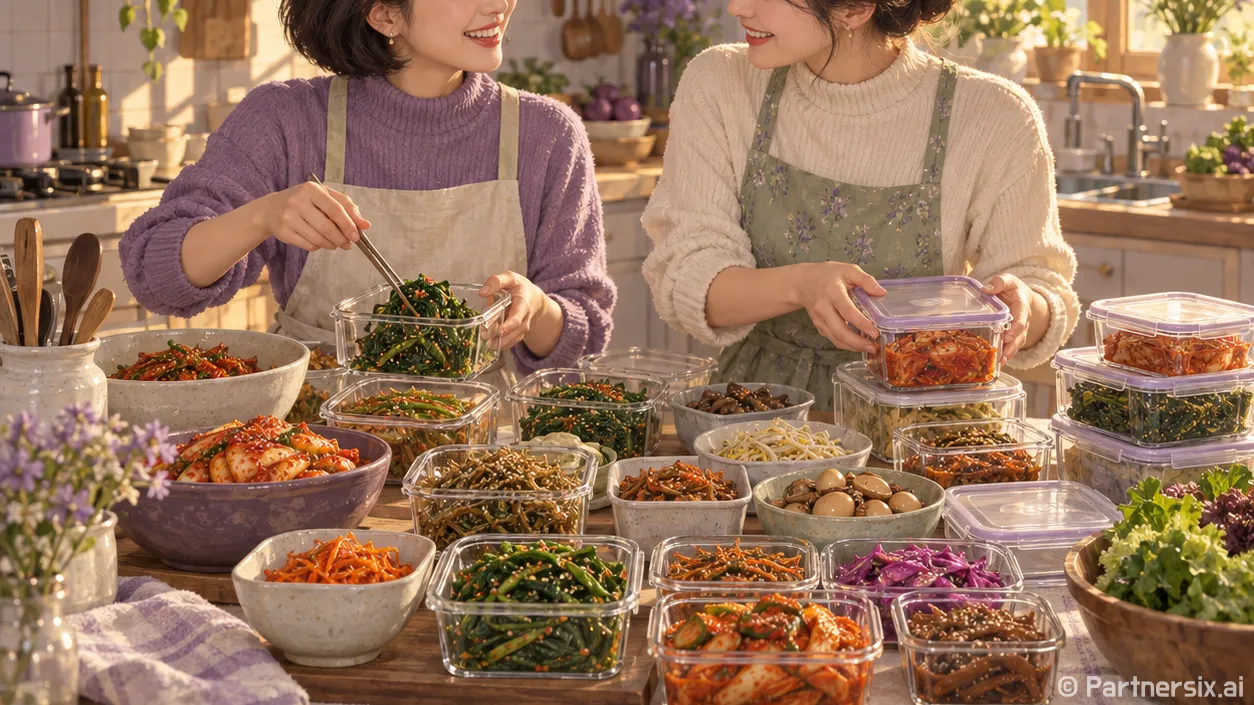 일주일 밑반찬을 한 번에 준비하는 방법