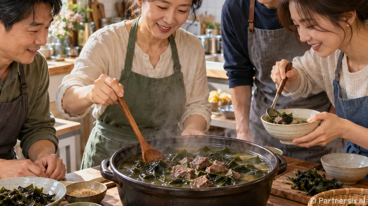 미역국집처럼 깊은 소고기미역국 끓이는 방법