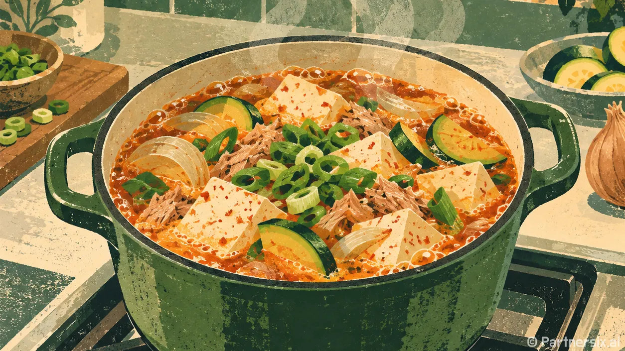 참치순두부찌개 맛있게 끓이는 방법