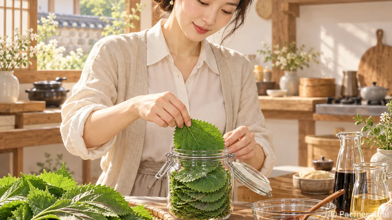 간장깻잎장아찌 레시피 짜지 않게 담그는 방법