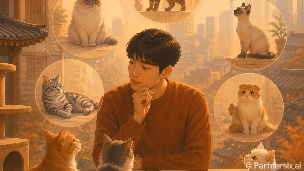 초보자를 위한 고양이종류 고르는 방법, 성격과 생활패턴부터 맞춰보기