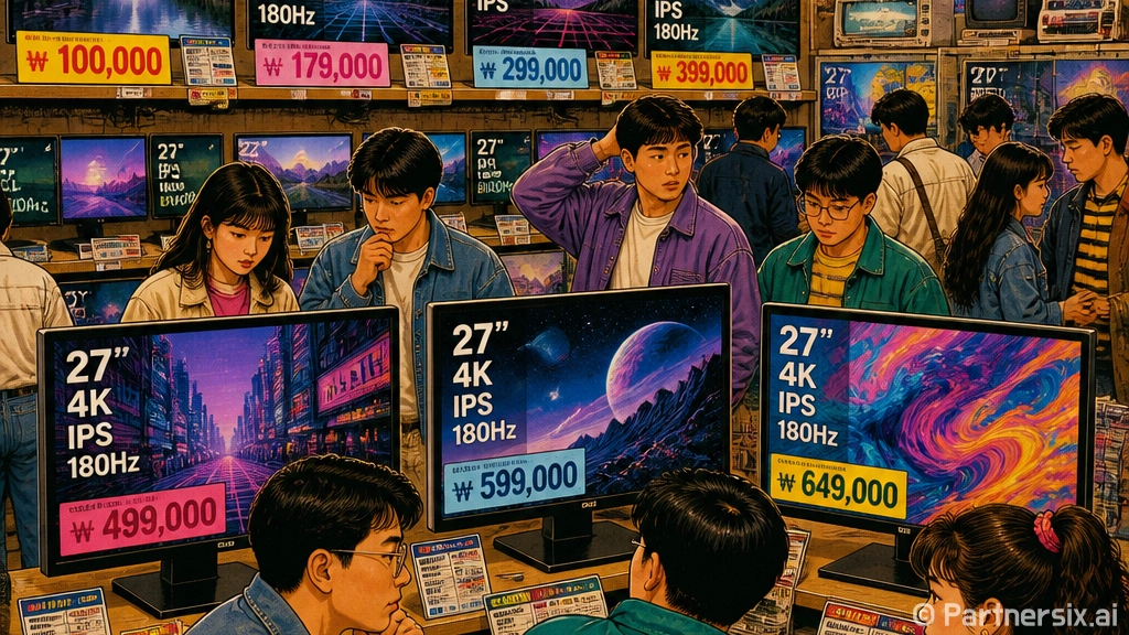 27인치모니터 고르는 방법, 사무용부터 게임용까지 실패 줄이는 기준