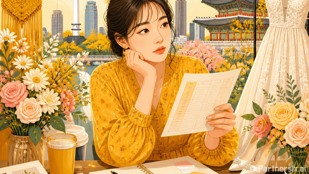 웨딩 준비 처음이라면 예산부터 일정까지 잡는 방법