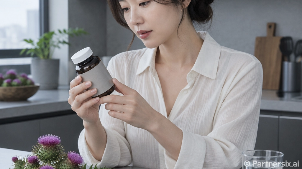 밀크씨슬효능 제대로 보는 방법, 실리마린 130mg부터 확인하기
