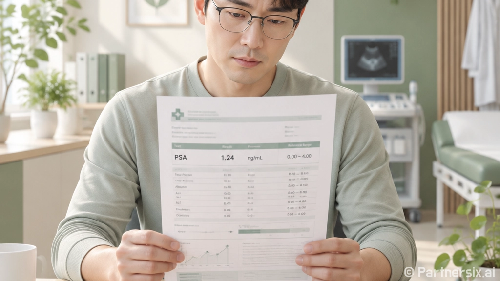 PSA수치 검사 결과 읽는 방법, 숫자별로 이렇게 보면 됩니다