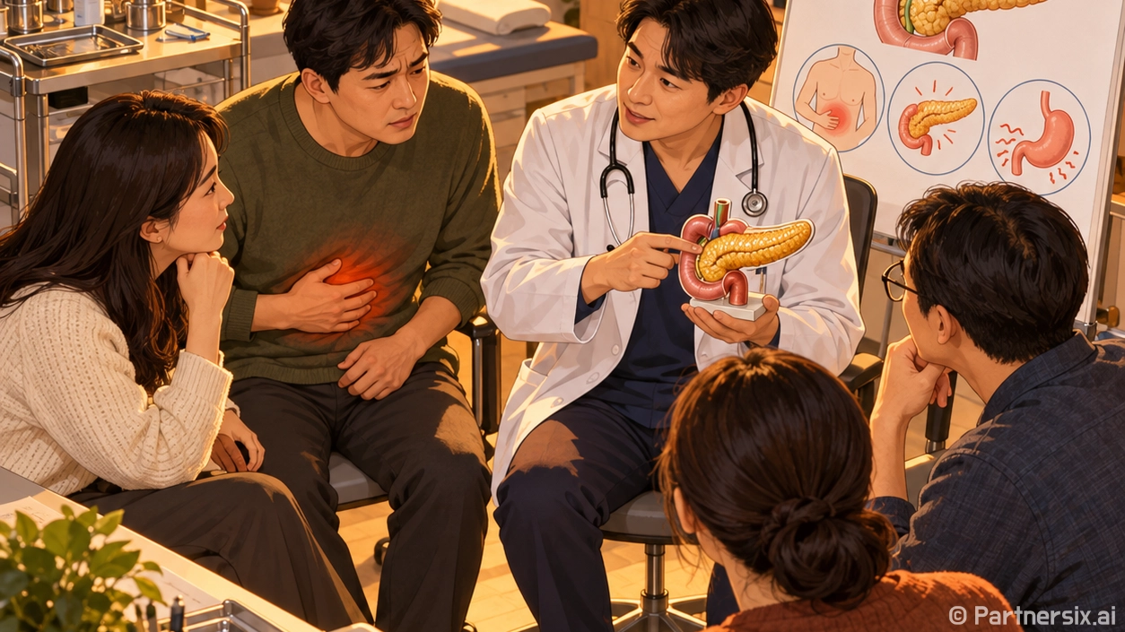 췌장염 증상 놓치지 않는 방법, 복통이 평소와 다를 때 확인할 것들
