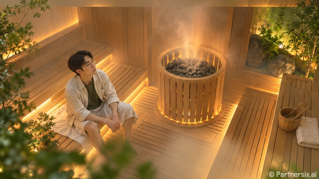 사우나고온에서 무리하지 않고 쉬는 방법