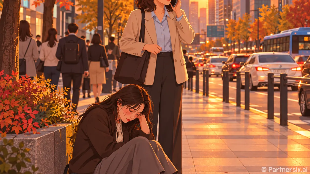 강남대로 만취 여성 소동을 보고 안전하게 신고하는 방법