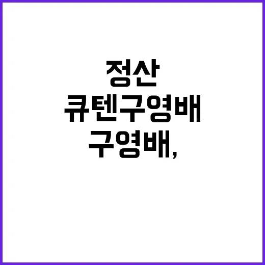 큐텐 구영배, AK몰 정산 문제 발생할 수도!