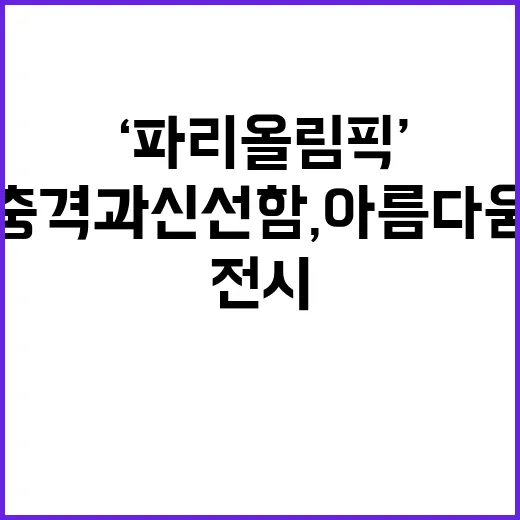 ‘파리올림픽’의 충…