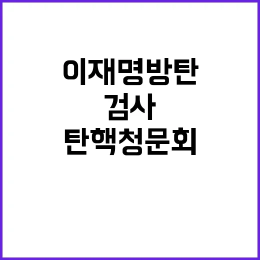 검사 탄핵 청문회,…