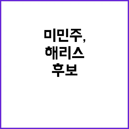 미 민주, 해리스 후보 호명투표 시작…결과는?