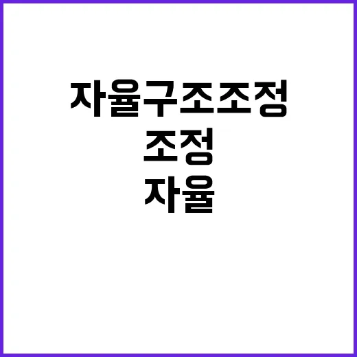 자율 구조조정, 1…