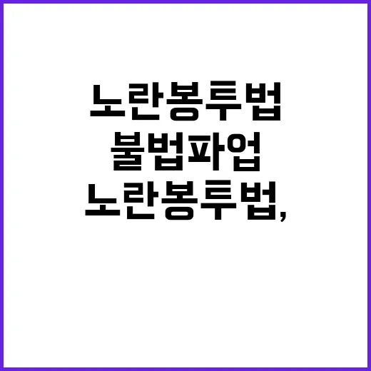 노란봉투법, 여야 …