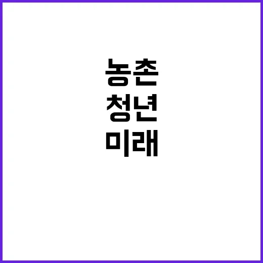 농촌 청년창업 활성…