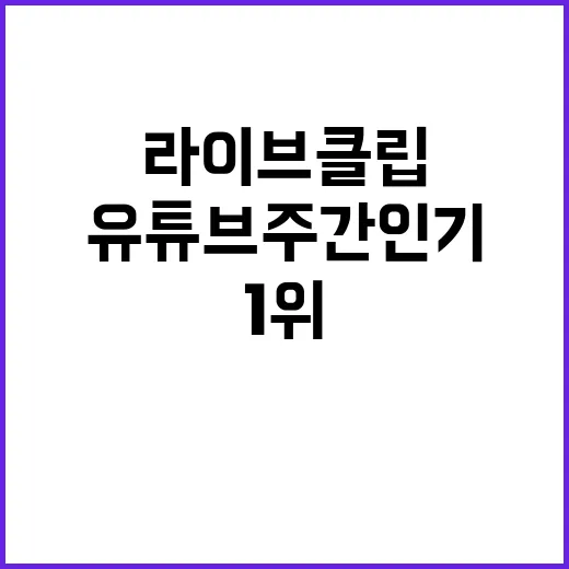 임영웅, 유튜브 주…