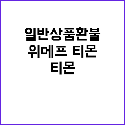 위메프·티몬, 정부…