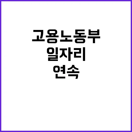 광양시, 고용노동부…