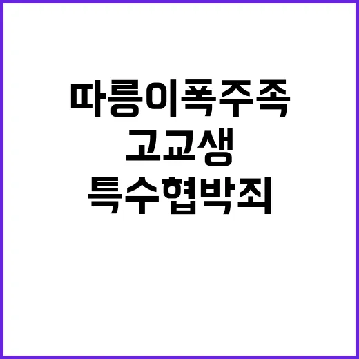 ‘따릉이 폭주족’ 고교생, 특수협박죄 입건 위기