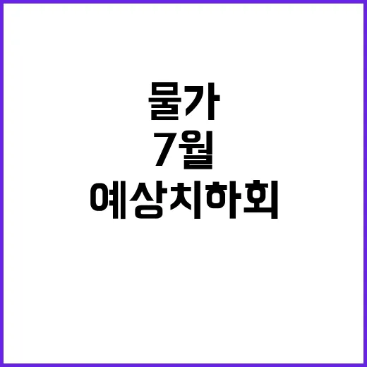 증시 상승 7월 물…