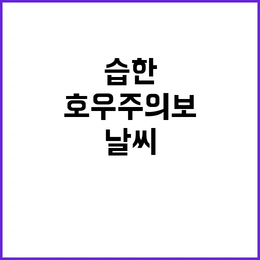 호우주의보 서울 서…