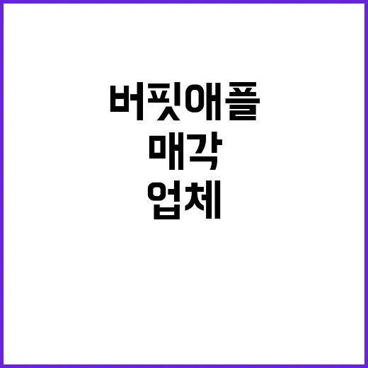 버핏 애플 매각 후…