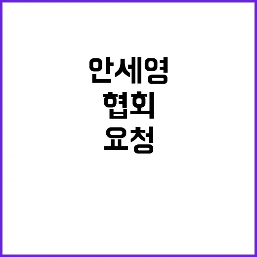 안세영 진솔한 대화 요청 협회 다음 회의 언급