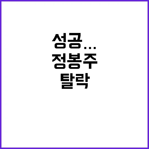 이재명 민주당 체제 성공… 정봉주 반기 탈락!