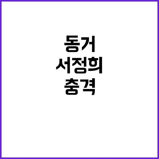 서정희 건축가와 동…