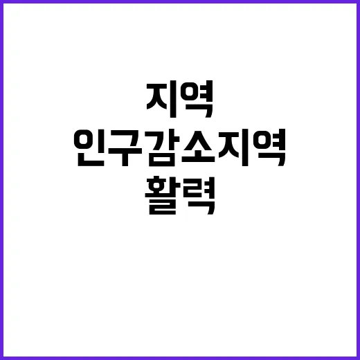 인구감소지역 맞춤형…