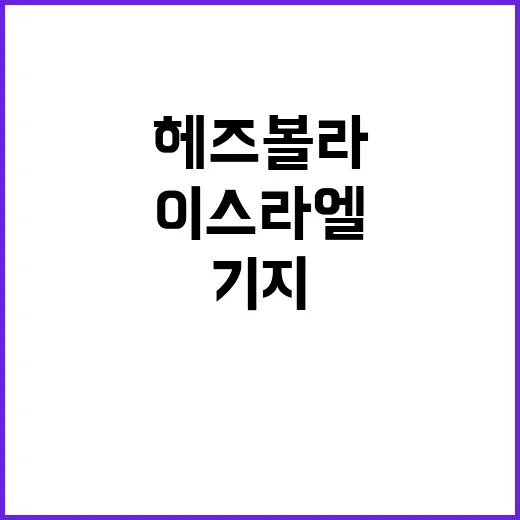 헤즈볼라 이스라엘 …