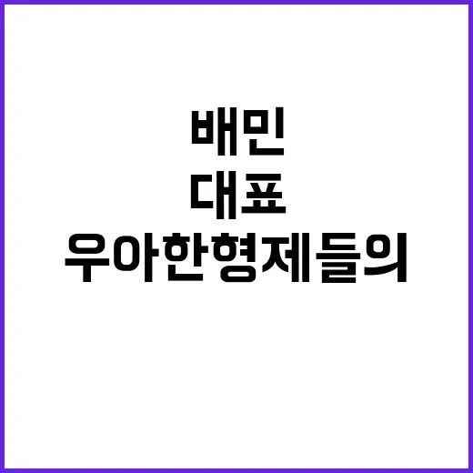 배민 임시대표 체제…