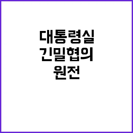 원전 갈등 미체코 …