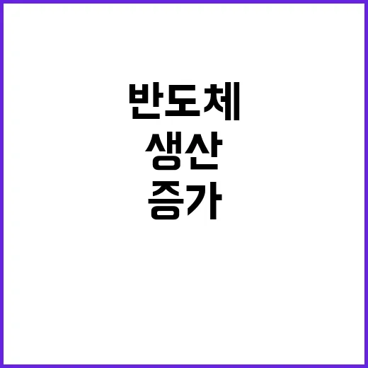 반도체 생산, 7개…