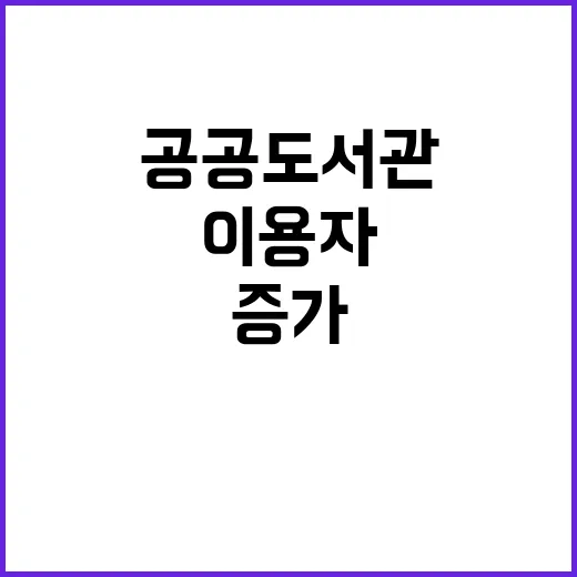 공공도서관 이용자,…