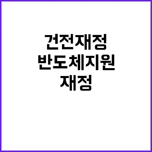 “건전재정 논리 반…