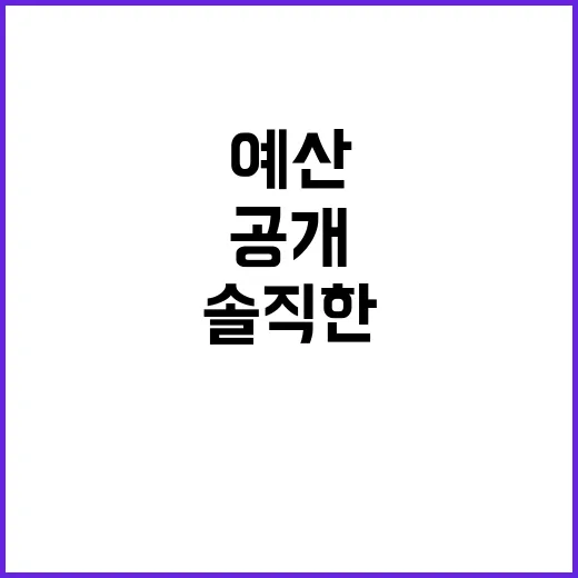 “예산”에 대한 기…