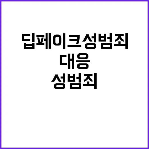 딥페이크 성범죄 여…