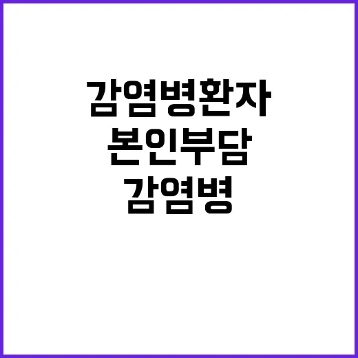 감염병 환자 본인부…