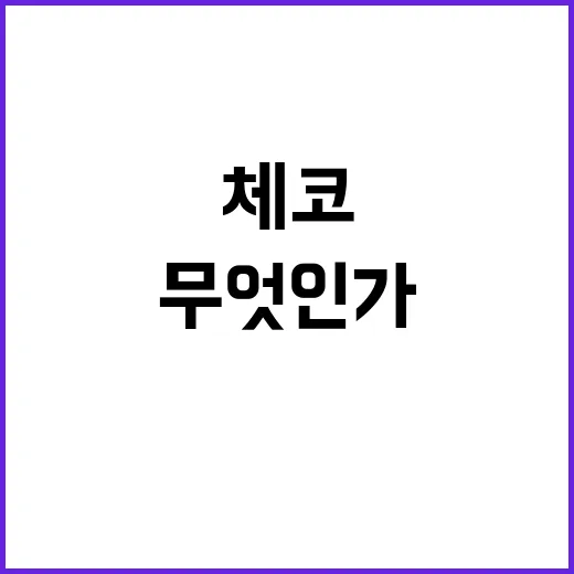 “체코 대출 논란 …