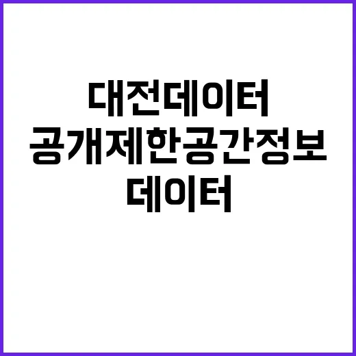 공개제한 공간정보 …