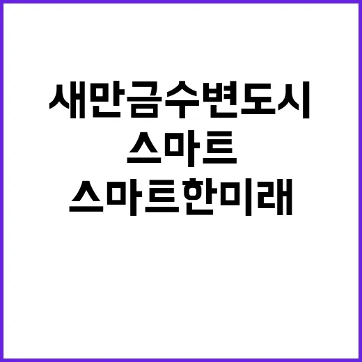 새만금 수변도시 개…