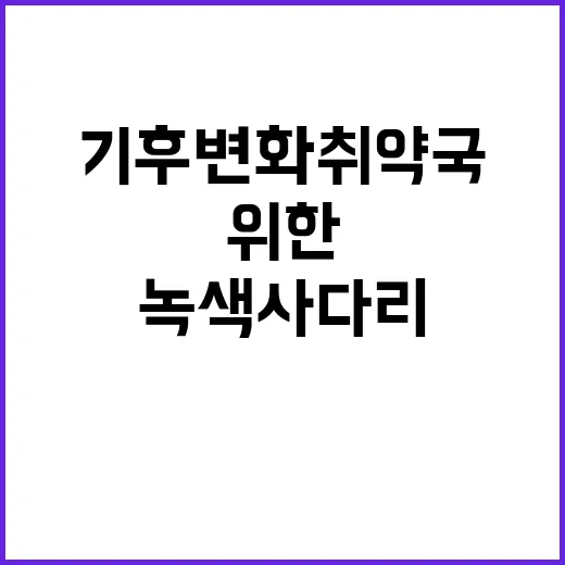 기후변화 취약국 지…