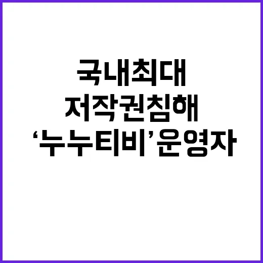 ‘누누티비’ 운영자…