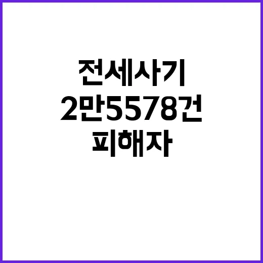 전세사기 피해자 증가…총 2만 5578건 확정!