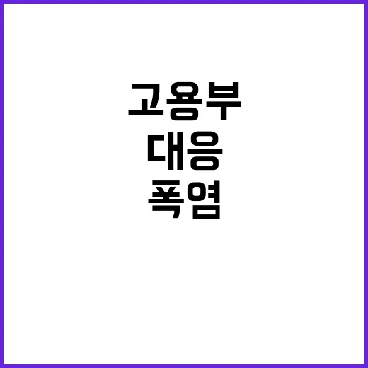 고용부, 외국인 고용 폭염 대응 점검 결과 공개!