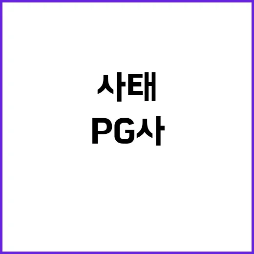 티메프 사태, PG…