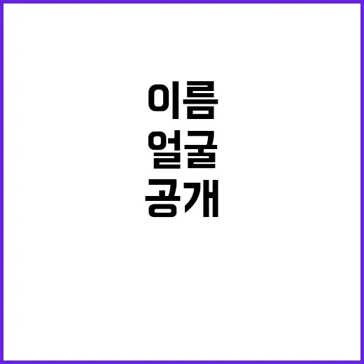 얼굴 생김새, 이름의 불가사의한 관계 공개된다!