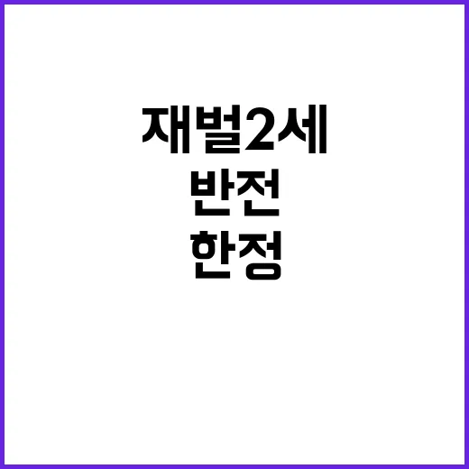 한정후견 기각, 재벌2세의 반전 주장 어디서?